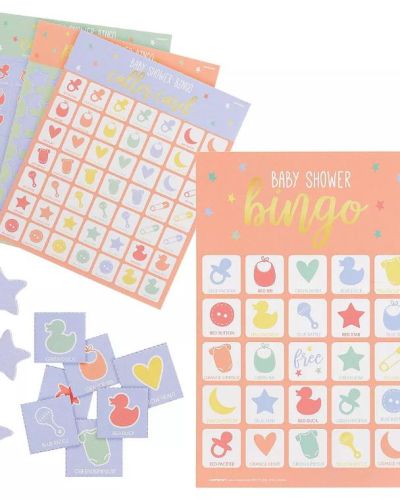 Baby Shower Bingo Game