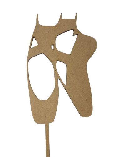 Ballet Shoes Cake Topper – Wood