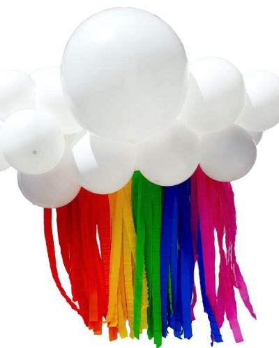 Balloon Cloud Kit – Bright Rainbow