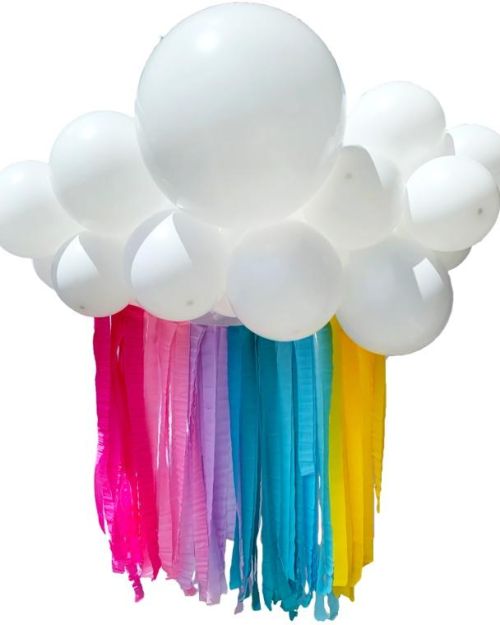 Balloon Cloud Kit – Pastel Rainbow