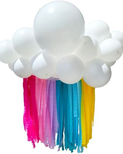 Balloon Cloud Kit – Pastel Rainbow