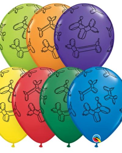 Balloon Dogs Balloons 5pk