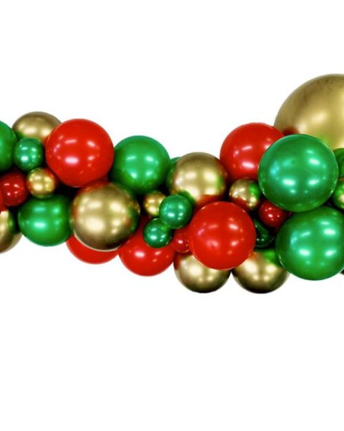 Balloon Garland Kit – Classic Christmas