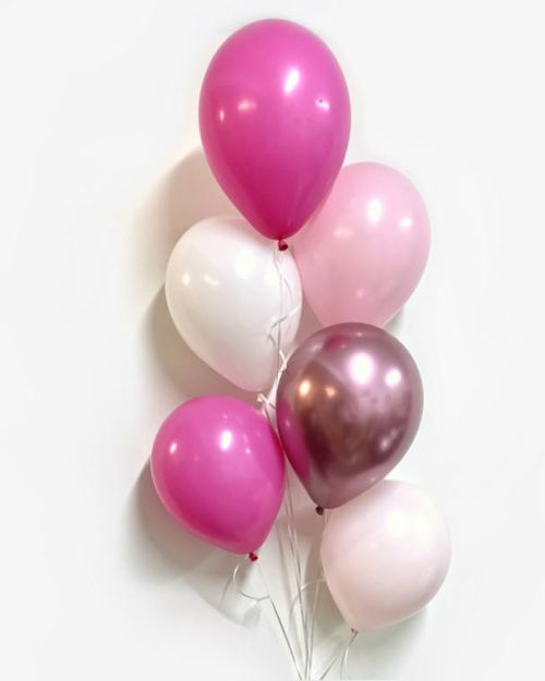 Plain Balloon Mix – Barbie Girl 6pk