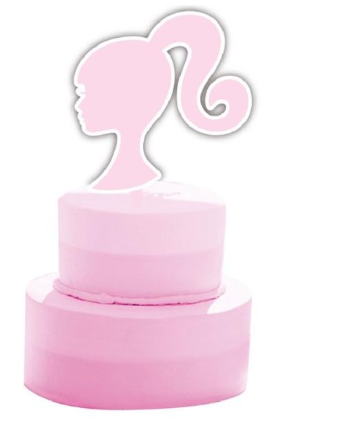 Barbie Acrylic Cake Topper