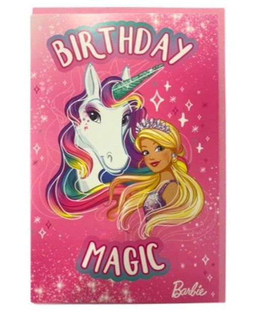 Barbie Birthday Magic Card