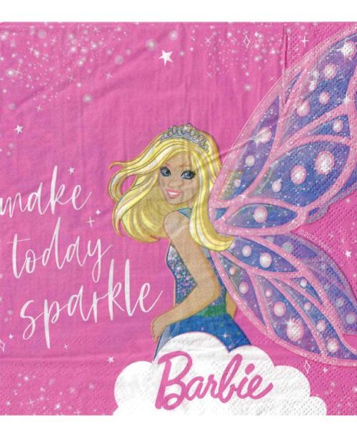 Barbie Fairy Napkins 20pk