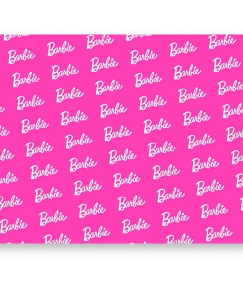 Barbie Logo Scene Setter Backdrop