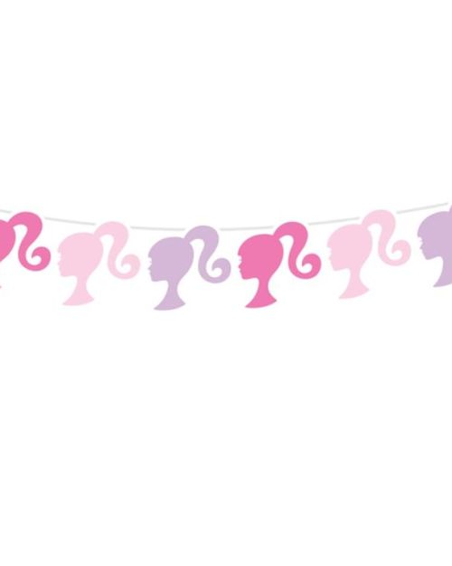 Barbie Silhouette Garland