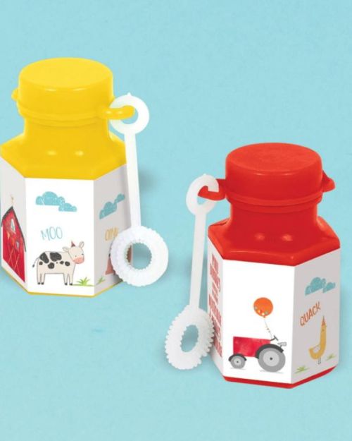 Barnyard Birthday Mini Bubbles 8pk