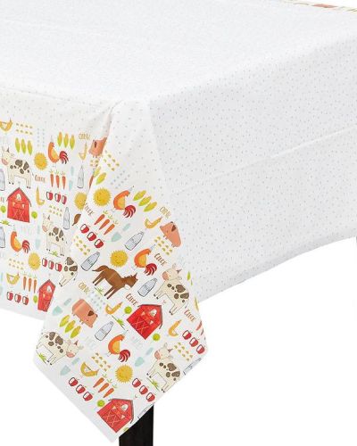 Barnyard Birthday Table Cover