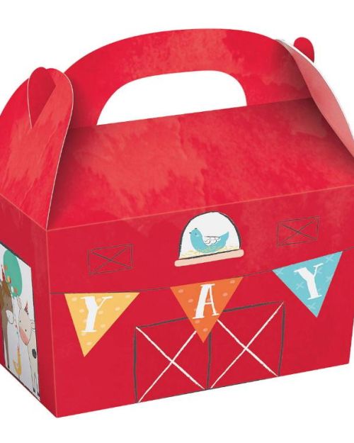 Barnyard Birthday Treat Boxes 8pk