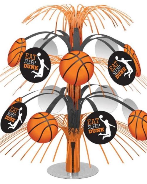 Basketball Cascade Table Centrepiece