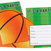Basketball Invites 8pk