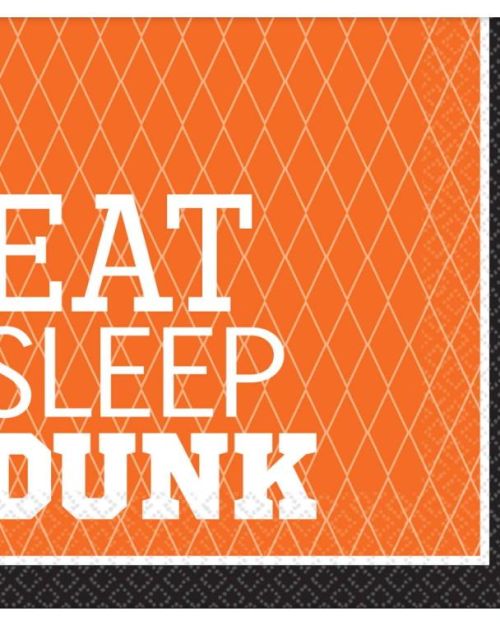 Basketball Lunch Napkins 36pk