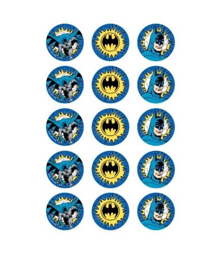 Edible Icing Cupcake Images – Batman