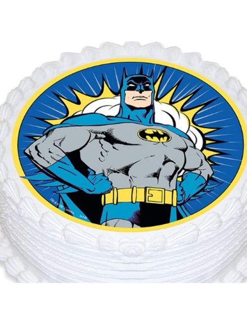 Edible Icing Image – Batman Round