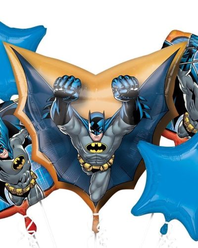 Batman Foil Balloon Bouquet