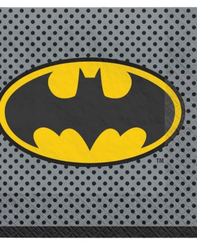 Batman Symbol Lunch Napkins 16pk