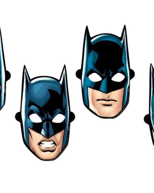 Batman Party Masks 8pk