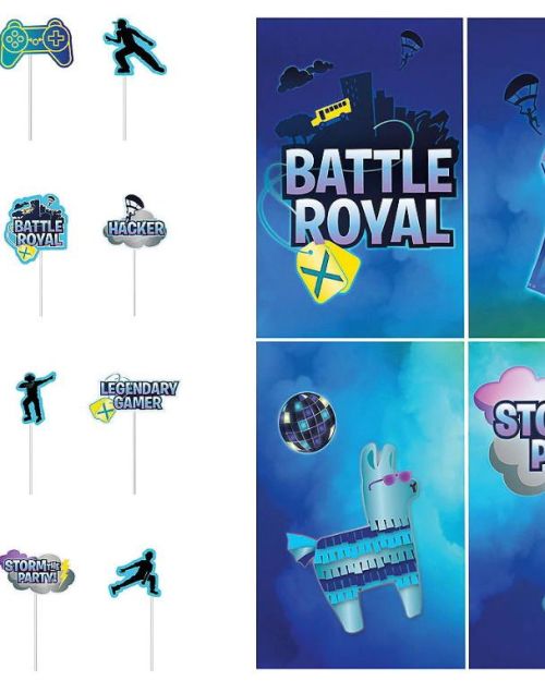 Battle Royal Scene Setter with Photo Props