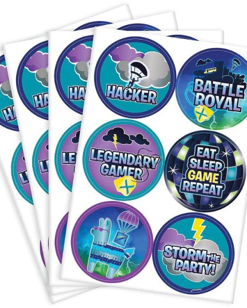 Battle Royal Stickers 24pk