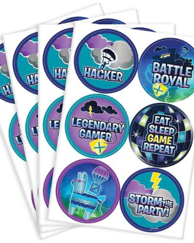 Battle Royal Stickers 24pk