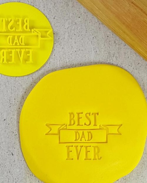 Best Dad Ever Ribbon Embosser