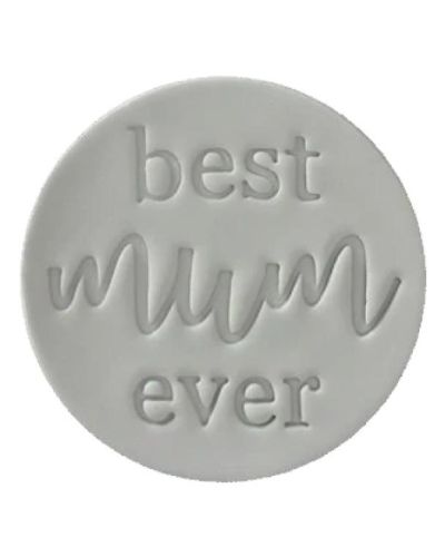 Little Biskut Best Mum Ever Embosser