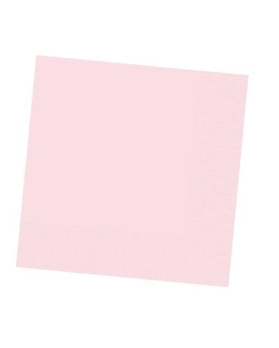 Blush Pink Beverage Napkins 50pk