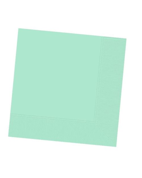 Mint Beverage Napkins 50pk