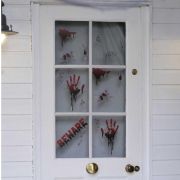 Bloody Hands Window Stickers