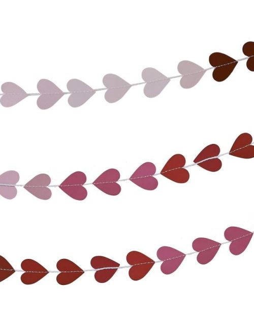 Be Mine Ombre Heart Garland