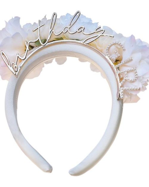Birthday Bloom Birthday Girl Headband