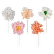 Birthday Bloom Cupcake Toppers 12pk