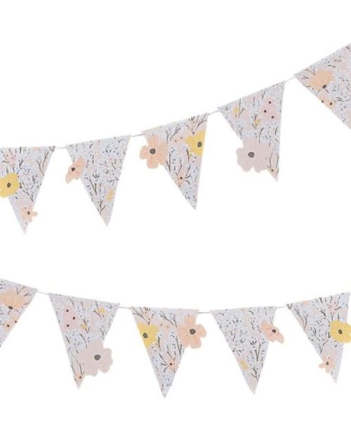 Birthday Bloom Flag Bunting
