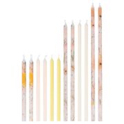 Birthday Bloom Floral Candles 12pk