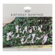 Birthday Bloom Happy Birthday Bunting