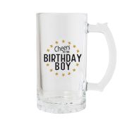 Birthday Boy Beer Glass
