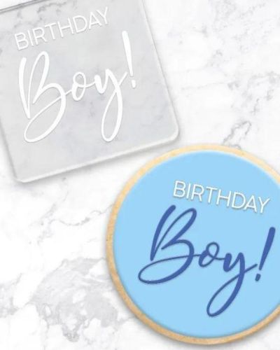 Debosser Stamp – Birthday Boy!