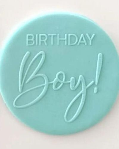 Debosser Stamp – Birthday Boy!