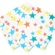 Birthday Brights Rainbow Star Napkins 20pk