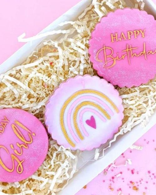 Debosser Stamp – Birthday Girl!