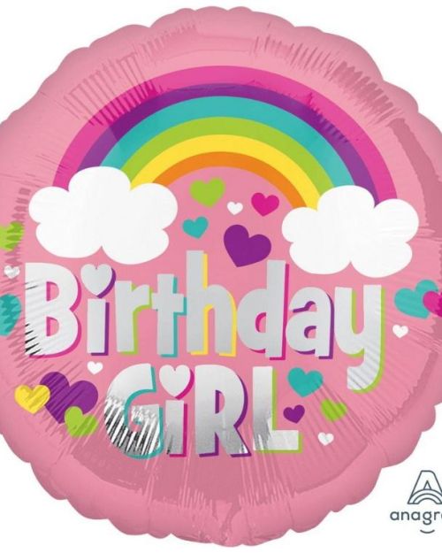 Birthday Girl Foil Balloon