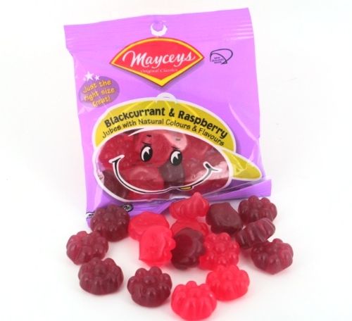 Mayceys Blackcurrant & Raspberry Jubes