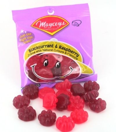 Mayceys Blackcurrant & Raspberry Jubes