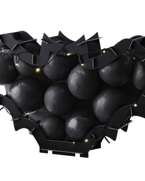 Bat Balloon Mosaic Stand