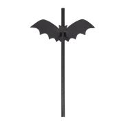 Black Bat Paper Straws 16pk