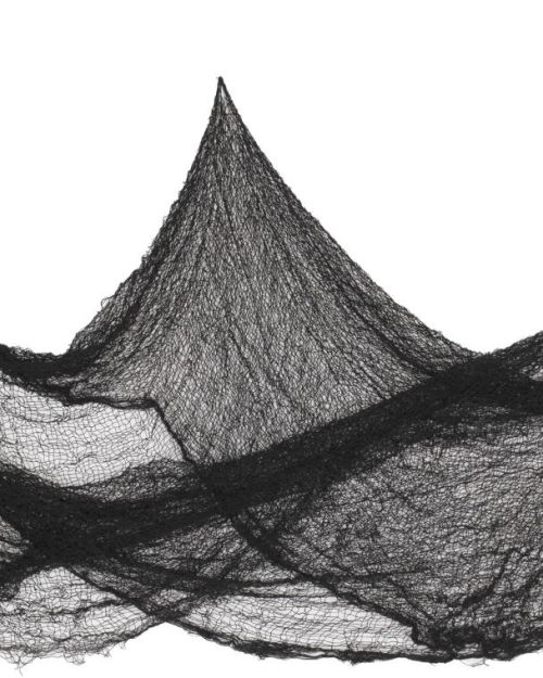 Black Fabric Halloween Backdrop