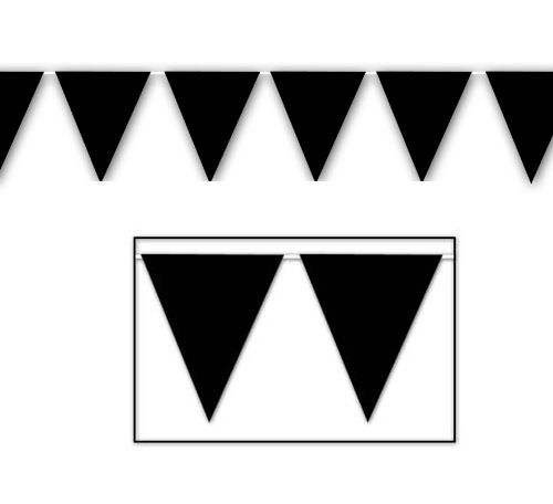 All Weather Bunting Flags – Black